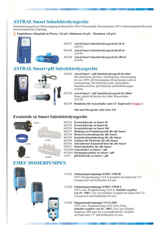 Salzelektrolysegeräte zum Kauf bei der POOLCHEM GmbH